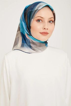 روسری آبی İpek Tivil Armine - کد 875215047