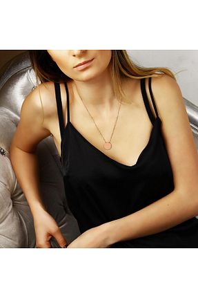 گردنبند نقره رنگی زنانه 925 عیار Kuyumcudukkani - کد 804782639