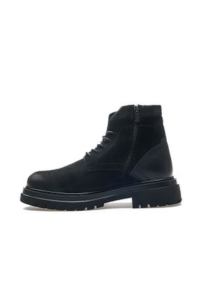 بوت / نیم بوت مشکی مردانه نبوک Pierre Cardin - کد 875247219