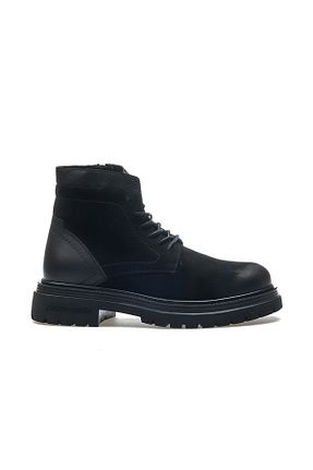 بوت / نیم بوت مشکی مردانه نبوک Pierre Cardin - کد 875247219