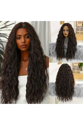 کلاه گیس قهوه ای زنانه Fenomen Peruk - کد 875271811