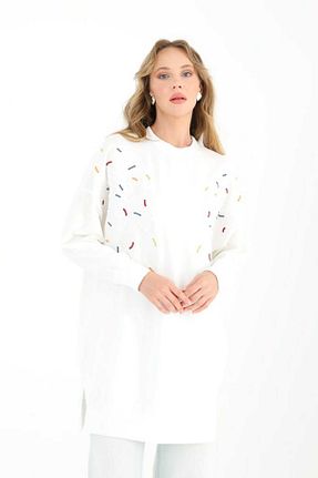 تونیک حجاب نباتی زنانه بافتنی Puane - کد 875279626