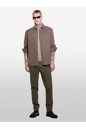 شلوار خاکی مردانه پارچه Sisley - کد 875378769