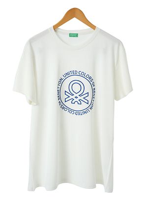 تیشرت سفید مردانه رگولار United Colors of Benetton - کد 875508375
