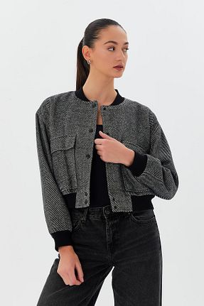 کت طوسی زنانه Relaxed Shopping Shop - کد 875622058