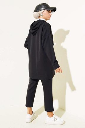 ست گرمکن حجاب مشکی زنانه رگولار modasindoma - کد 875653217