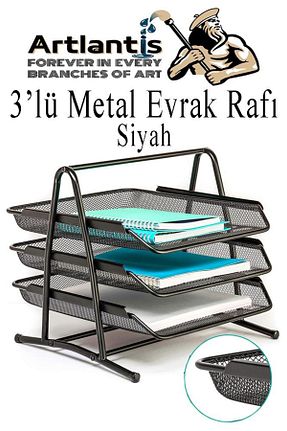 نظم دهنده رو میزی مشکی Artlantis - کد 844751741