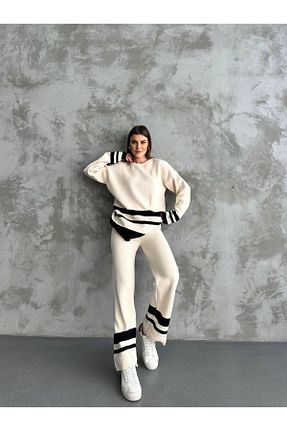 ست بالاتنه و پائین تنه زنانه تریکو VOLT CLOTHİNG - کد 875667608