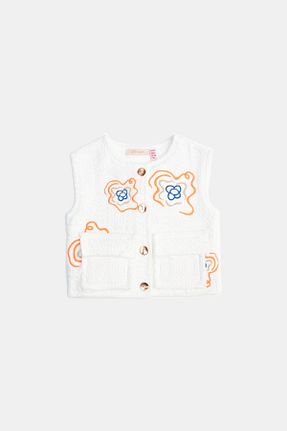 جلیقه سفید بچه گانه رگولار GB Baby - کد 653364010