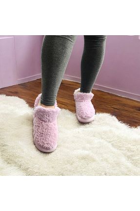 بوت خانگی بنفش زنانه Akınelbella - کد 875657614