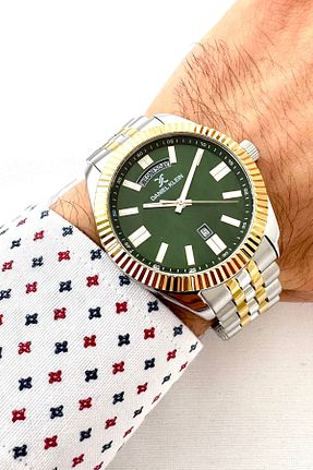 ساعت مچی سبز مردانه 41-45 میلی متر Daniel Klein - کد 875659876