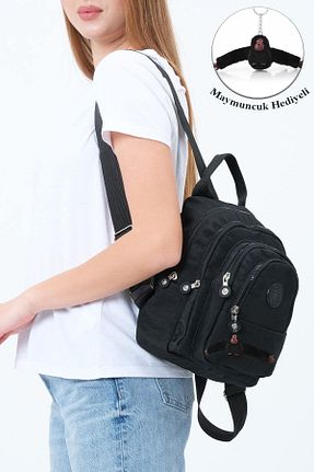 کوله پشتی مشکی زنانه سایز متوسط Av A Dos - کد 641243890