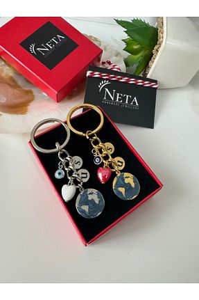 گردنبند استیل ( فولاد ) رنگی زنانه استیل (فولاد) NETA TASARIM - کد 875691377