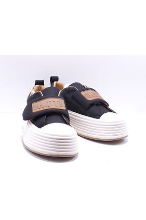 کفش اسنیکر مشکی زنانه چرم اصل Guja - کد 875677966