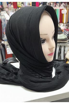 شال مشکی زنانه پنبه ای Gül Eşarp - کد 875685778
