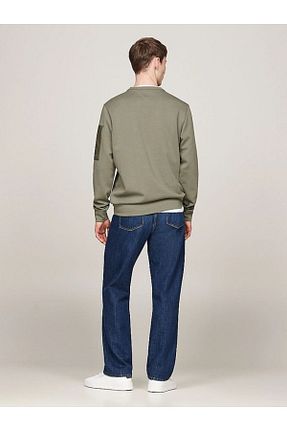 سوئیشرت سبز زنانه ساده Tommy Hilfiger - کد 875698913