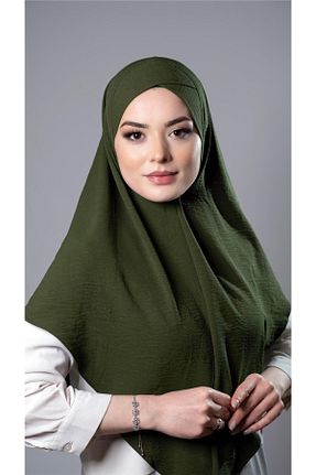 روسری خاکی ساده HÜRREM BONE - کد 772200501