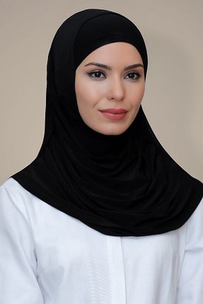روسری مشکی ساده HÜRREM BONE - کد 208525148