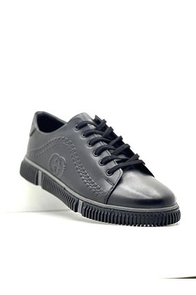 کفش کژوال مشکی مردانه چرم خالص BESS SHOES - کد 875697931