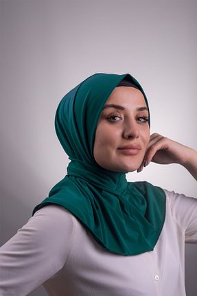روسری سبز ساده HÜRREM BONE - کد 208526868
