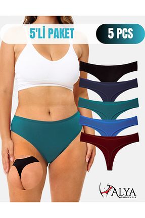 شورت رنگی زنانه پنبه - الاستین ALYA UNDERWEAR - کد 833855403