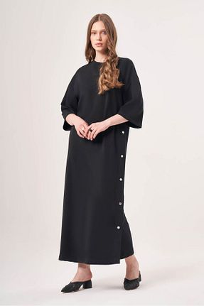 لباس مشکی زنانه بافتنی Mizalle - کد 740896802