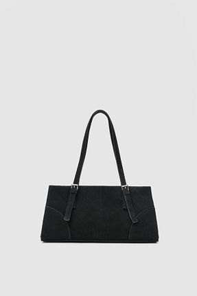 کیف دوشی مشکی زنانه جیر Shule Bags - کد 875706057