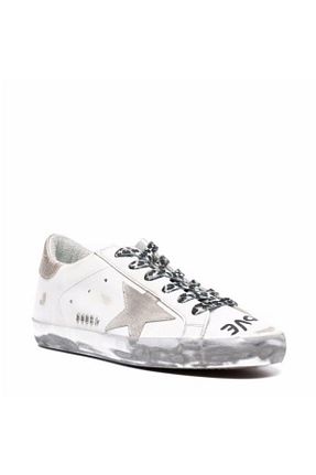 کفش اسنیکر سفید زنانه چرم اصل Golden Goose Deluxe - کد 875714248