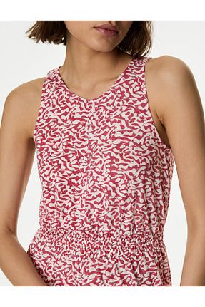 لباس قرمز زنانه بافت Marks & Spencer - کد 878563764