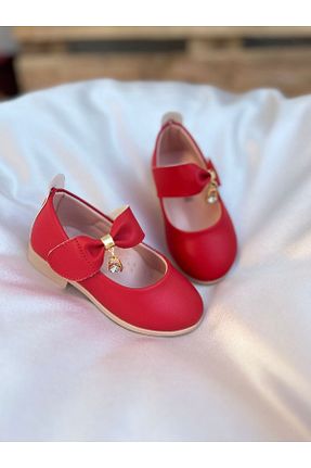 بابت قرمز بچه گانه چرم مصنوعی Görkem bebe ayakkabı ve tekstil - کد 875740973