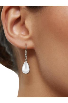 گوشواره نقره سفید زنانه 925 عیار bymissmücevherat - کد 875739323