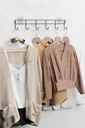 چوب لباسی مشکی فلزی zabata - کد 875742936