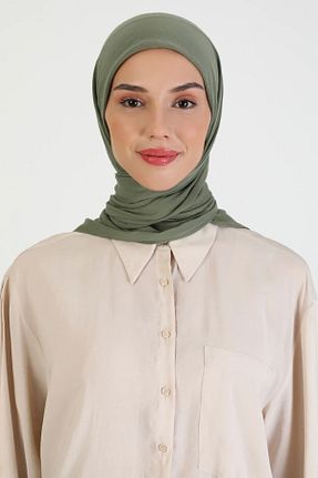 روسری سبز پنبه ای HAREM SCARF - کد 875765174