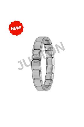 دستبند استیل (فولاد) زنانه استیل ضد زنگ Juston - کد 875785541