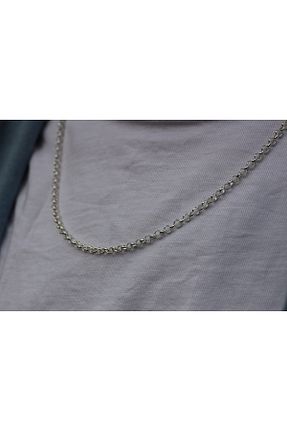 گردنبند نقره طوسی زنانه 925 عیار CMT - کد 875805098