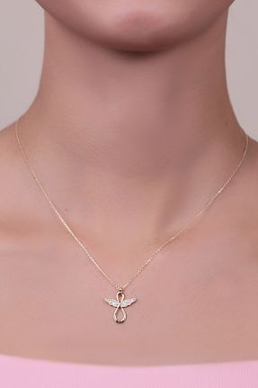 گردنبند طلا زرد زنانه 8 عیار Çelikoğlu Kuyumculuk - کد 875828547