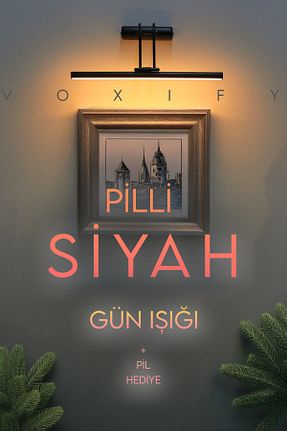 چراغ دیواری مشکی کروم Voxify - کد 875880466