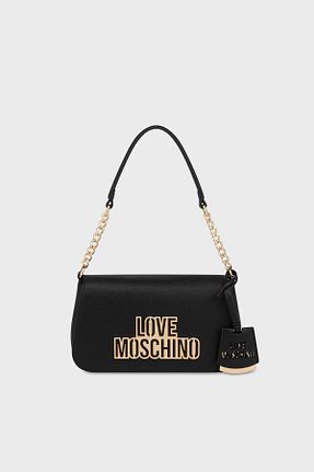 کیف دوشی مشکی زنانه پلی اورتان Love Moschino - کد 875849424