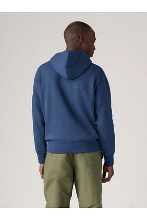 سوئیشرت آبی مردانه ساده Levi