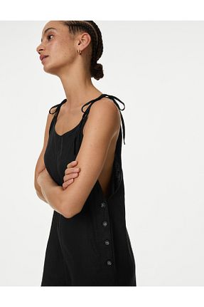 سرهمی مشکی زنانه بند دار Marks & Spencer - کد 841891733