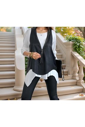 ست بالاتنه و پائین تنه سفید زنانه بافتنی Modayakamoz - کد 875865458
