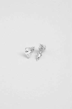 گوشواره نقره سفید زنانه 925 عیار So Chic - کد 184772067