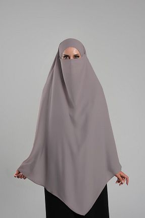 روسری قهوه ای کرپ HÜRREM BONE - کد 875889486
