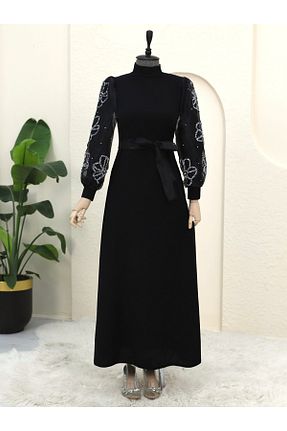 لباس حجاب مشکی زنانه رگولار Modamorfo - کد 854533378