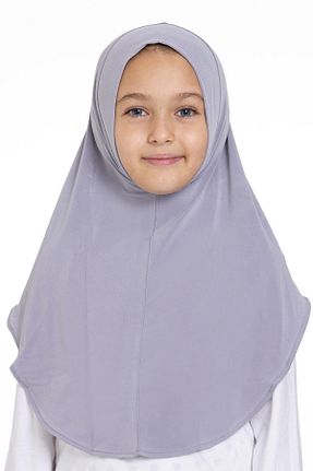روسری طوسی ساده HÜRREM BONE - کد 804470898