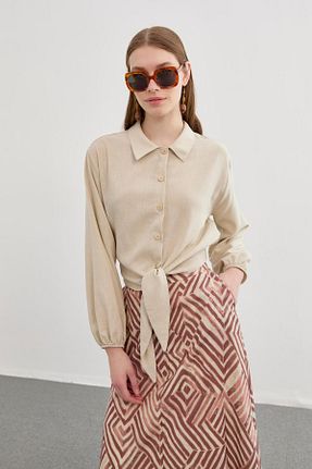 ست بالاتنه و پائین تنه قهوه ای زنانه بافتنی Zühre - کد 822359836