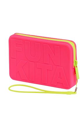 کیف پورتفوی و کلاچ صورتی زنانه Funkita - کد 875896693