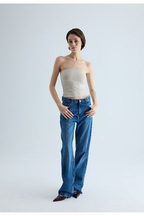 بلوز طوسی زنانه ساده TUBİA - کد 861207389