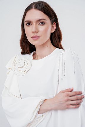 تونیک نباتی زنانه بافتنی Zühre - کد 834173793