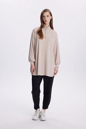 تونیک طوسی زنانه بافتنی Zühre - کد 875928573